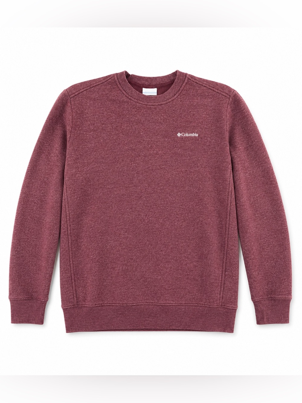 Columbia Men's Crewneck Sweatshirt - Burgundy Heather Size M